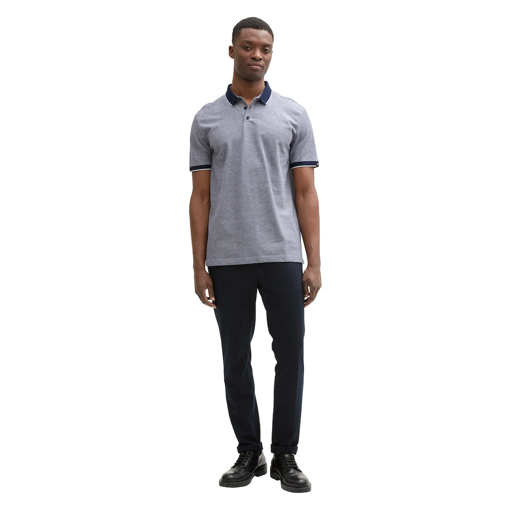 TOM TAILOR Denim Poloshirt Mit Kontrastdetails ▷ Bestellen