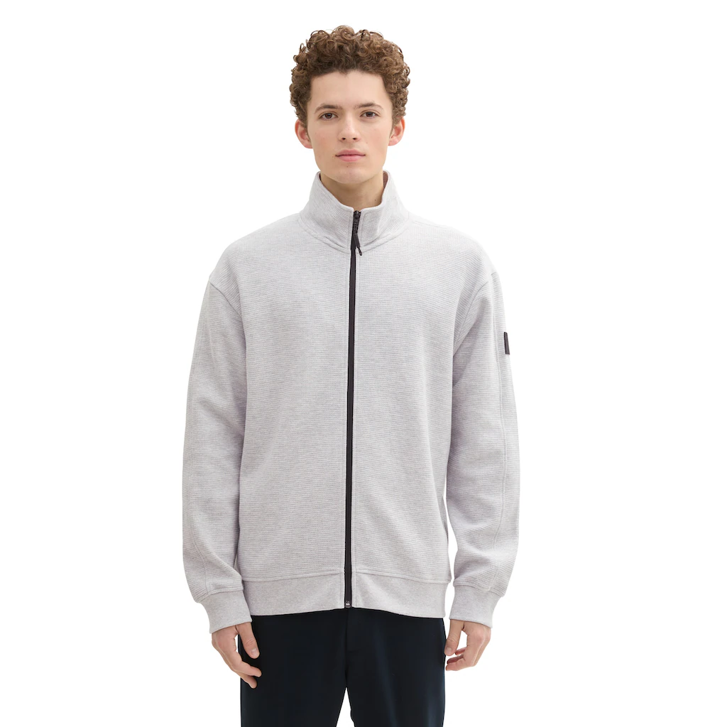 TOM TAILOR Denim Sweatjacke mit Stehkragen ▷ kaufen