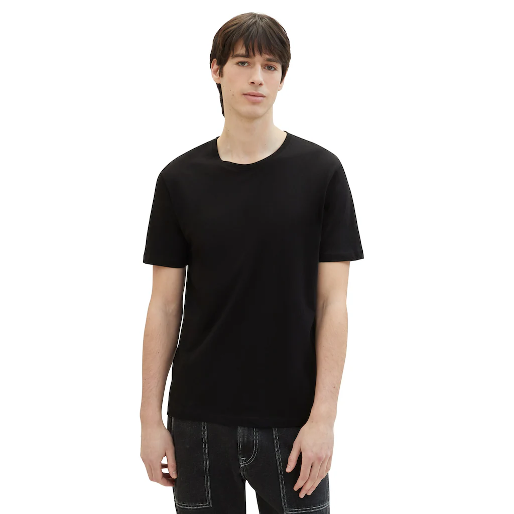 TOM TAILOR Denim T-Shirt (Packung 3 Tlg.)