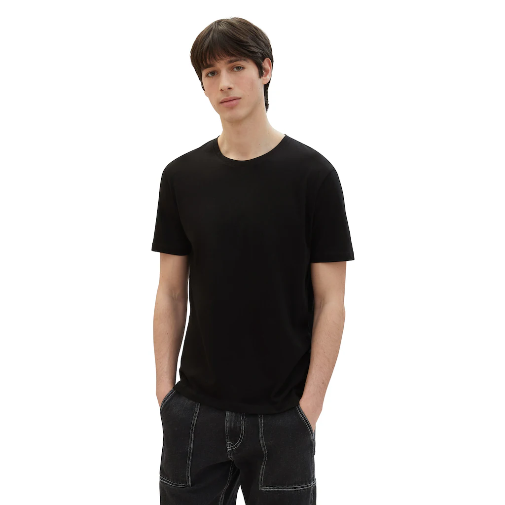 TOM TAILOR Denim T-Shirt (Packung 3 Tlg.)