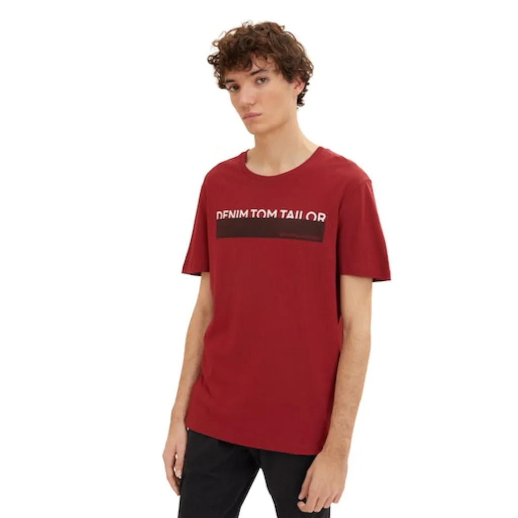 TOM TAILOR Denim T-Shirt (Packung 3 Tlg.) In Verschiedenen Farben