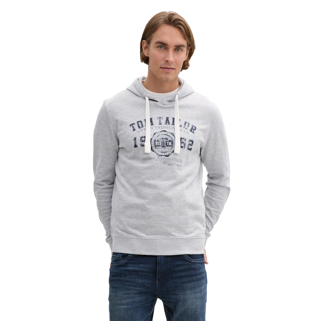 TOM TAILOR Hoodie mit Logo Print ▷ für