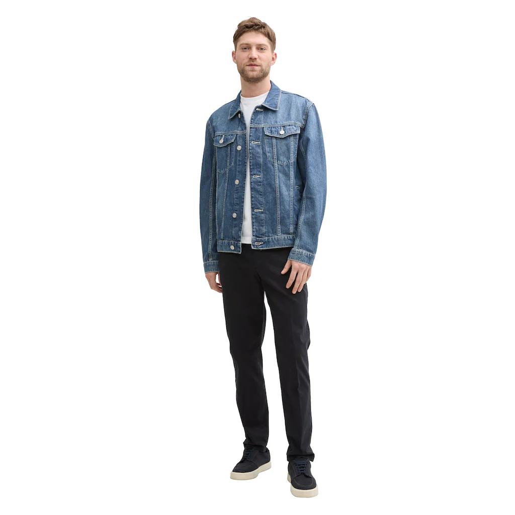 TOM TAILOR Jeansjacke Ohne Kapuze Mit Reverskragen ▷ Für