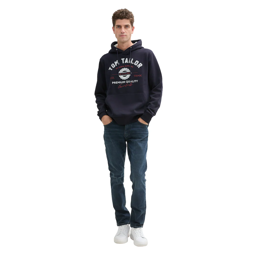 TOM TAILOR Kapuzensweatshirt Mit Kapuze ▷ Für
