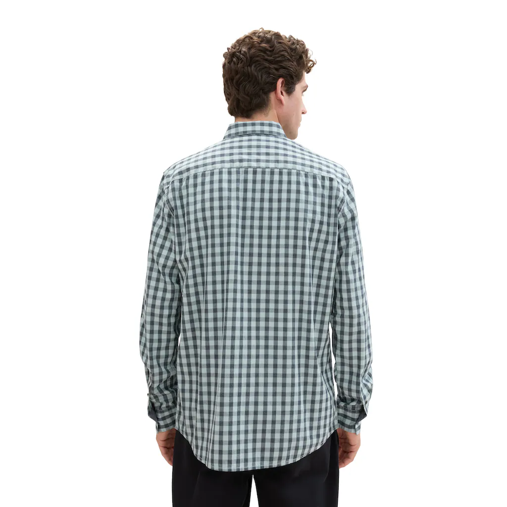 TOM TAILOR Karohemd »Vichy« Mit Knopfleiste ▷ Kaufen