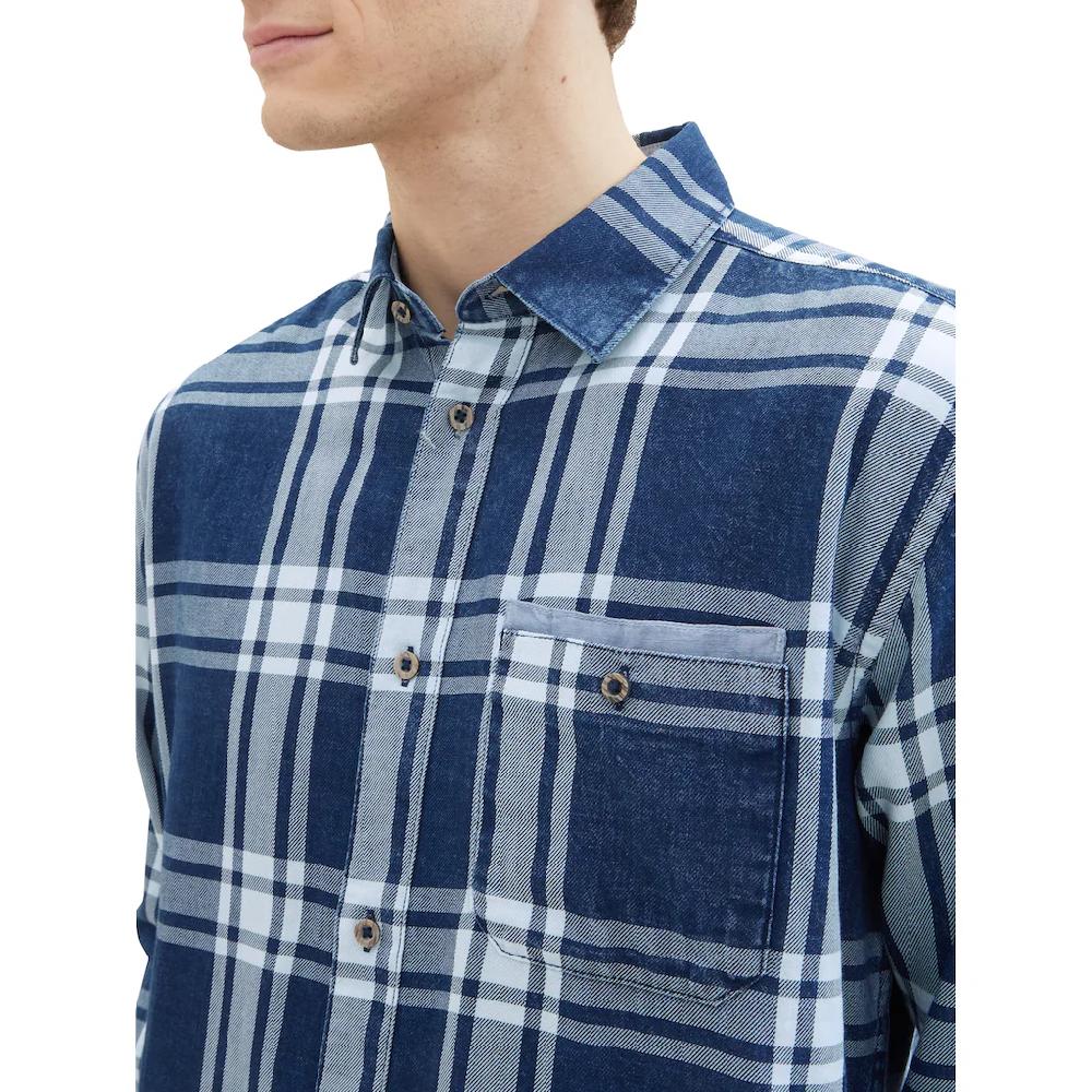 TOM TAILOR Langarmhemd Mit Karomuster ▷ Kaufen