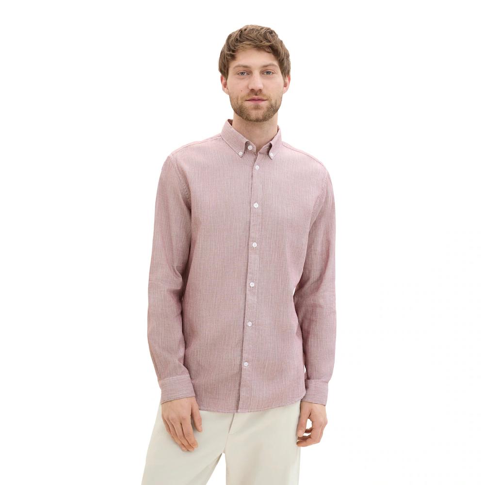 TOM TAILOR Langarmhemd Mit Struktur ▷ Kaufen