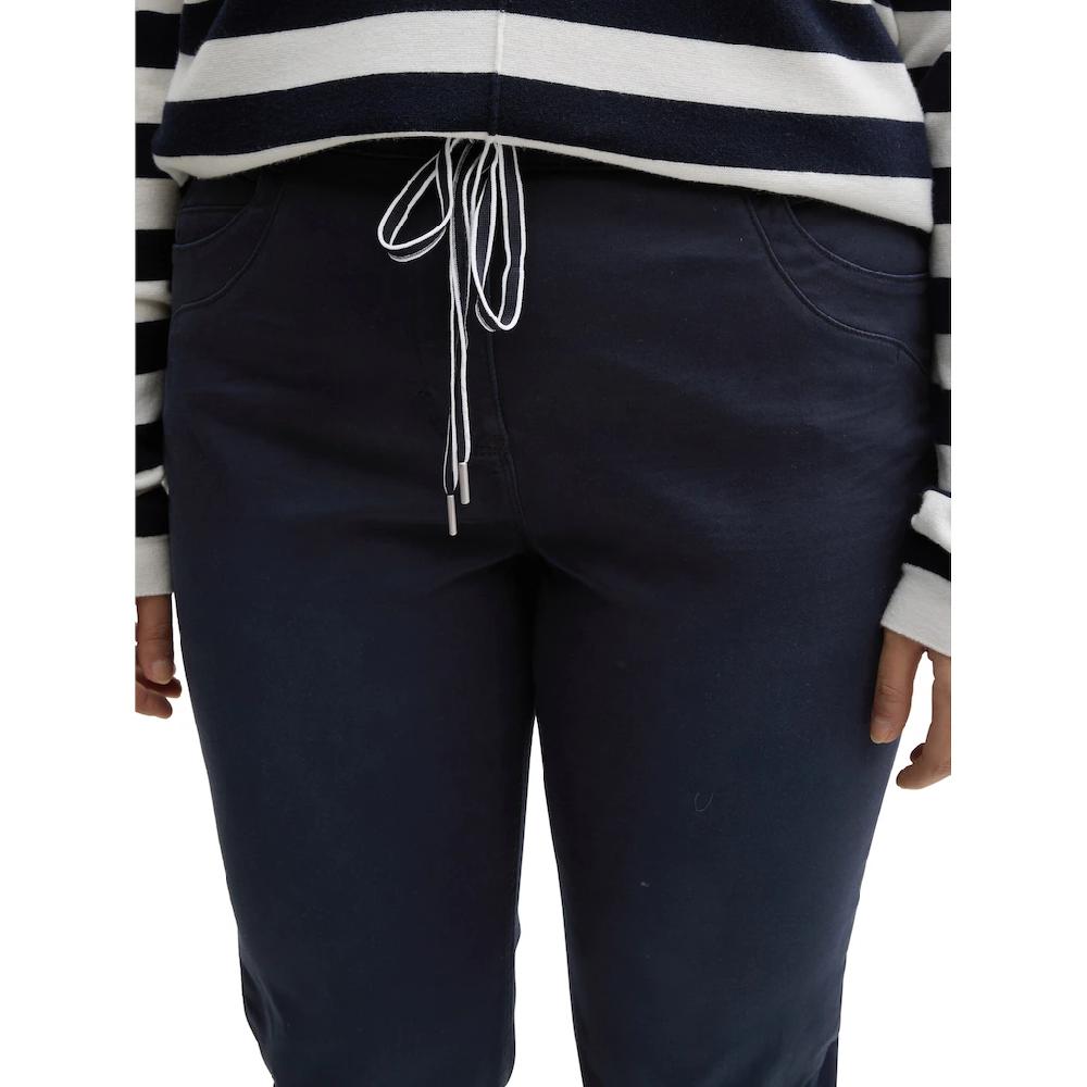 TOM TAILOR PLUS Jogger Pants Im 5-Pocket-Stil Mit Stretch Und Bindeband Für Kaufen