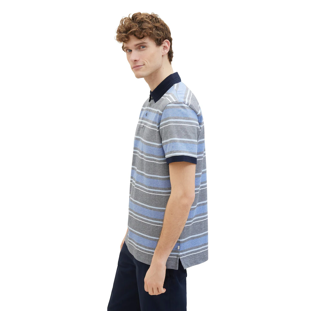 TOM TAILOR Poloshirt In Streifen-Optik ▷ Bestellen