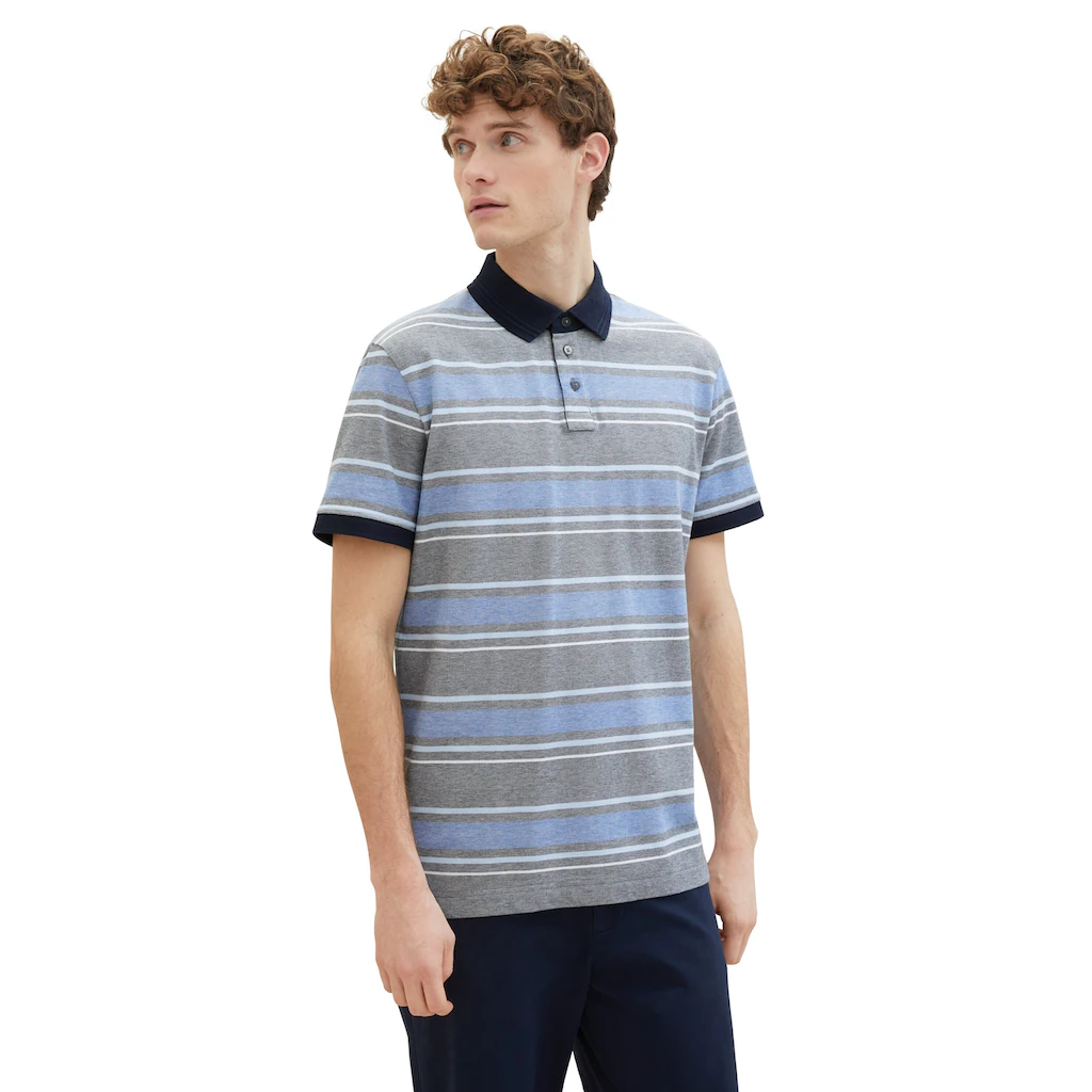 TOM TAILOR Poloshirt in Streifen-Optik ▷ bestellen