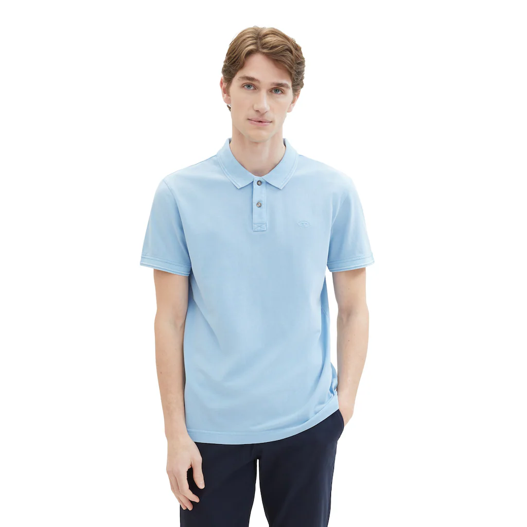 TOM TAILOR Poloshirt mit Logo Stickerei ▷ kaufen