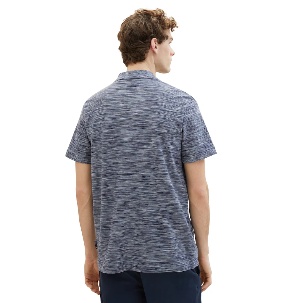 TOM TAILOR Poloshirt Mit Melange Optik ▷ Bestellen