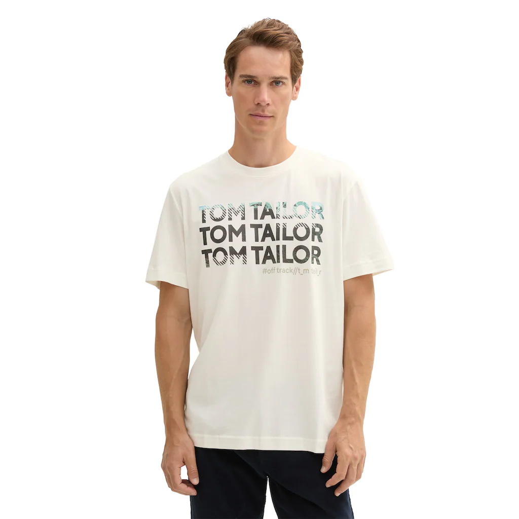 TOM TAILOR Print-Shirt mit Frontprint ▷ kaufen