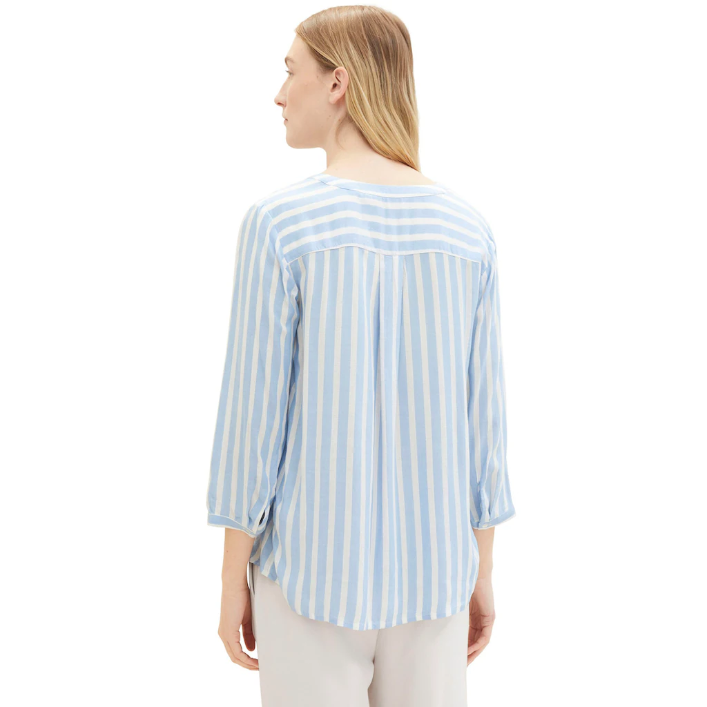 TOM TAILOR Schlupfbluse Mit Verdeckter Knopfleiste