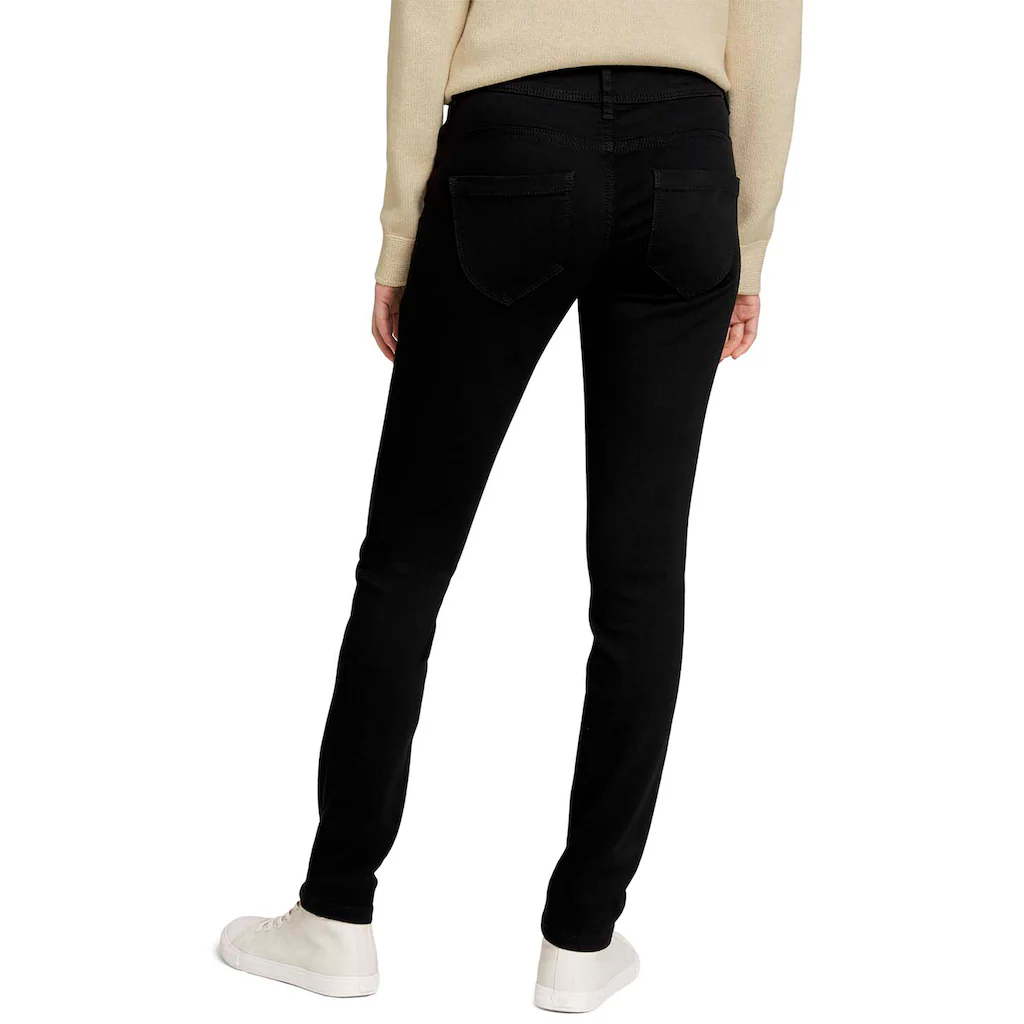TOM TAILOR Skinny-fit-Jeans »Alexa Skinny« Mit Doppelknopf-Verschluss