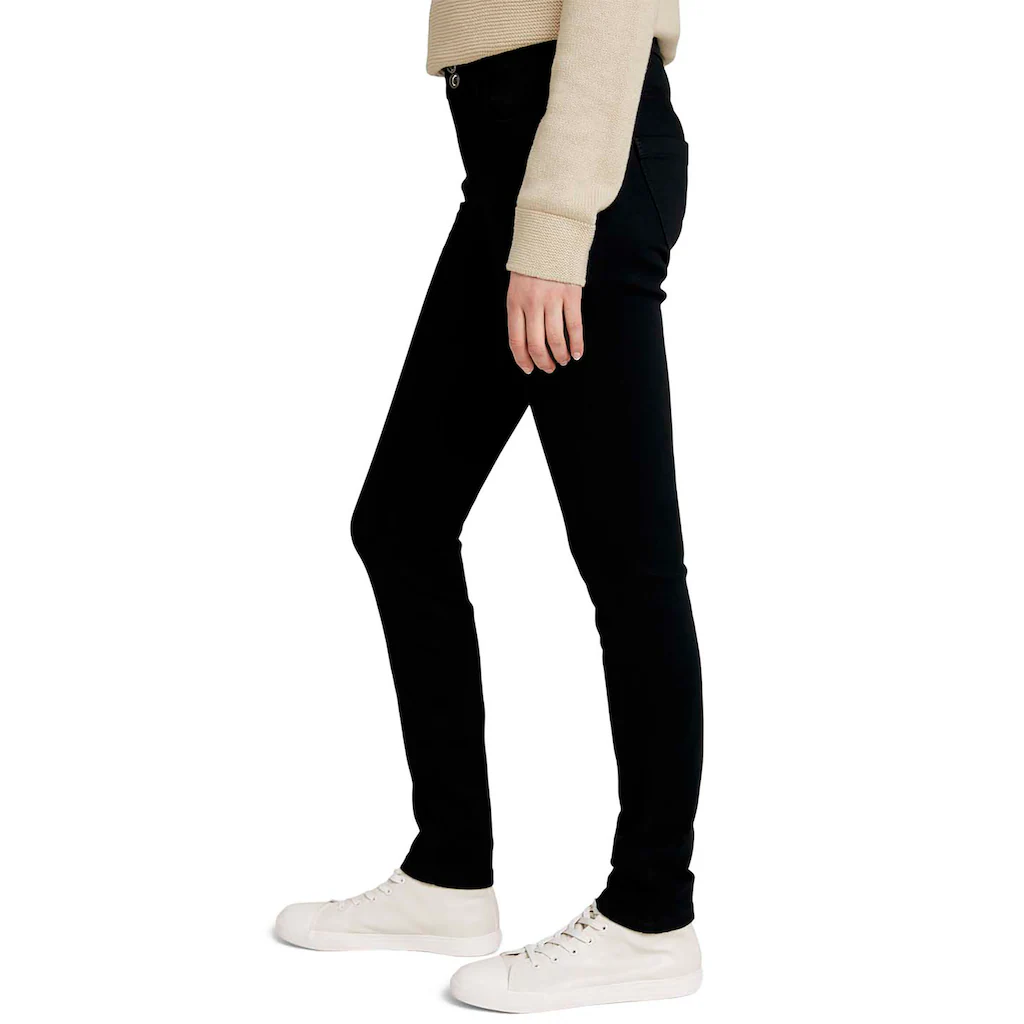 TOM TAILOR Skinny-fit-Jeans »Alexa Skinny« Mit Doppelknopf-Verschluss