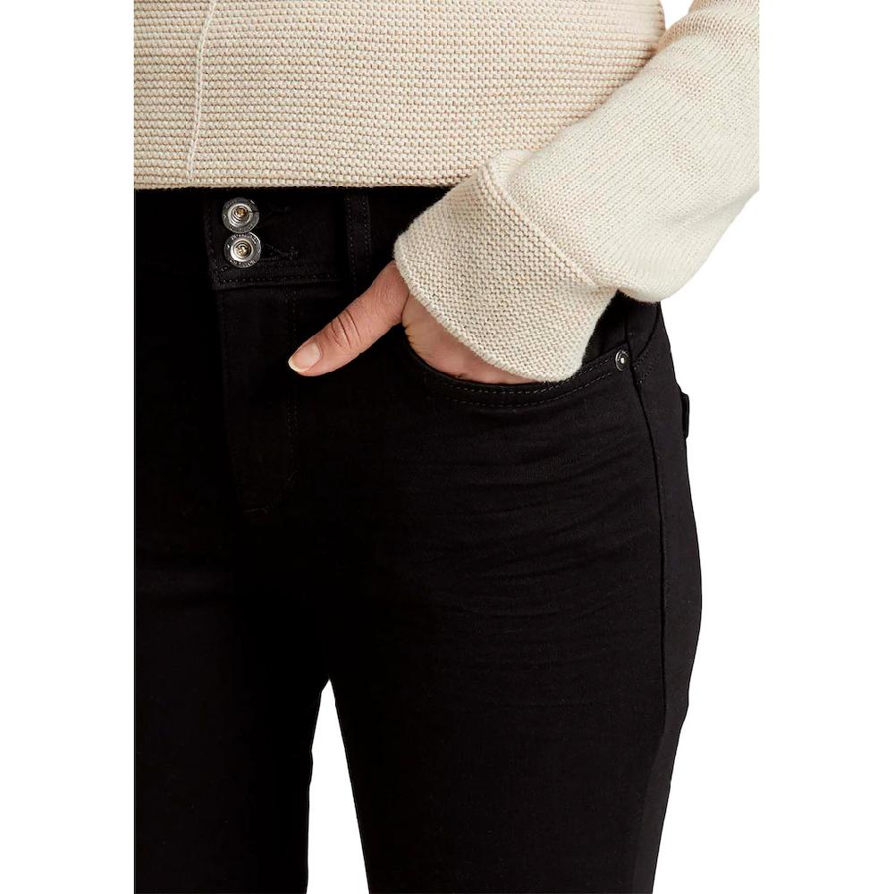 TOM TAILOR Skinny-fit-Jeans »Alexa Skinny« Mit Doppelknopf-Verschluss