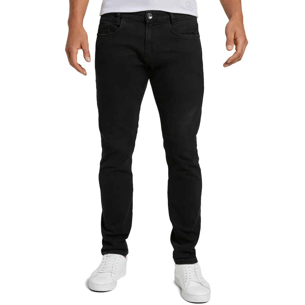 TOM TAILOR Slim-fit-Jeans »TROY« unifarben ▷ kaufen