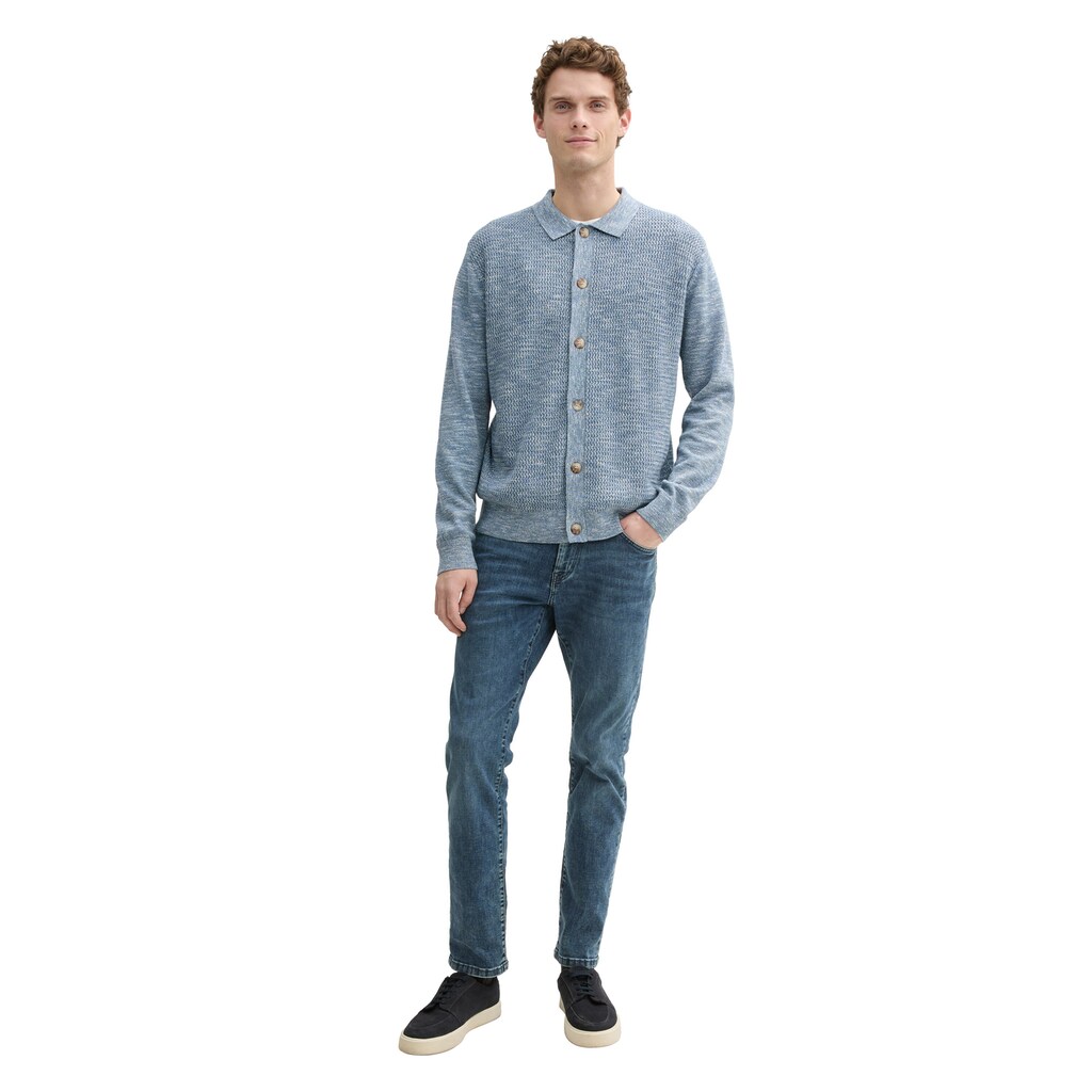 TOM TAILOR Strickjacke Mit Kent Kragen ▷ Bestellen