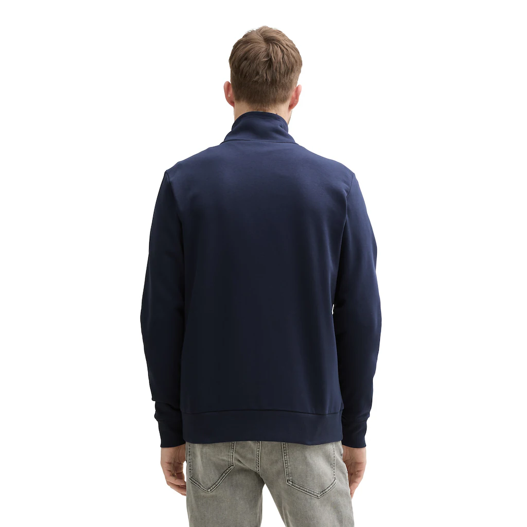TOM TAILOR Sweatjacke Mit Logo Stickerei ▷ Für
