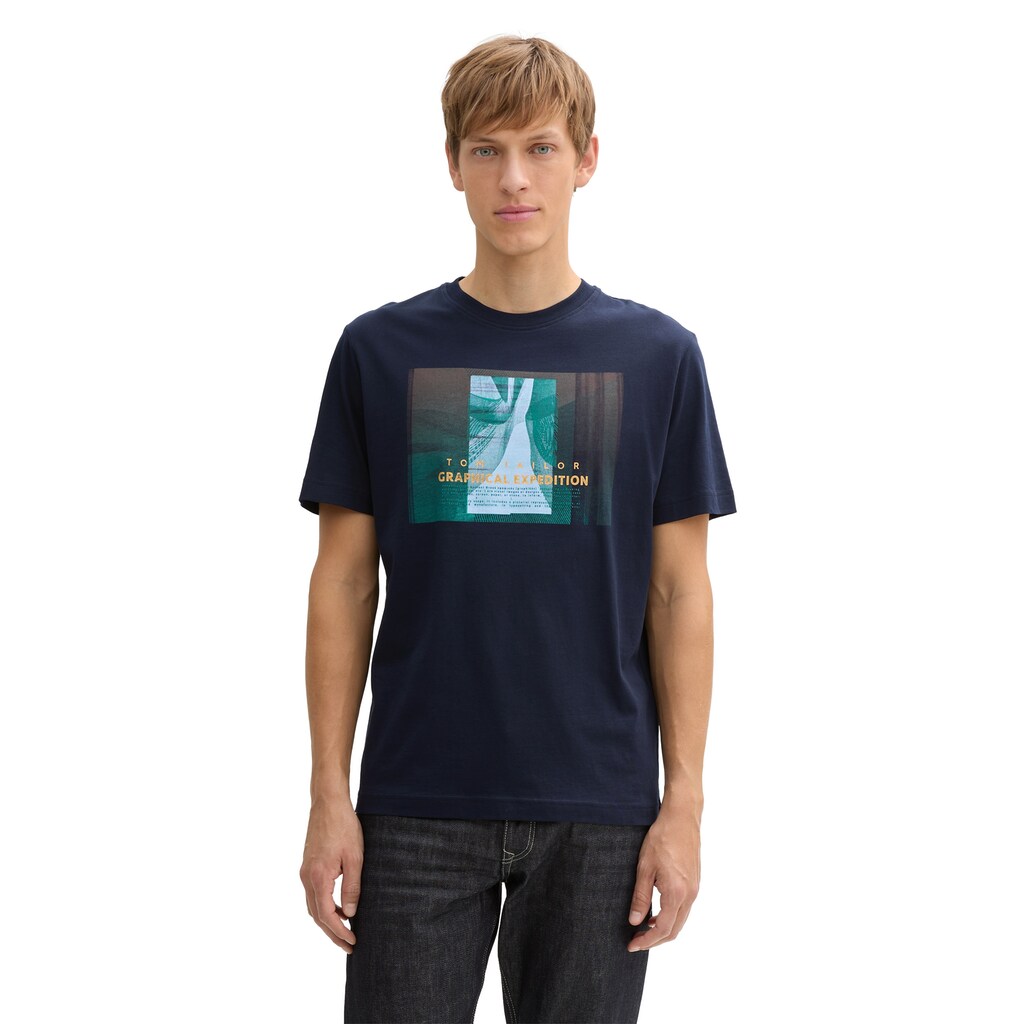 TOM TAILOR T-Shirt mit Foto-Print ▷ bestellen