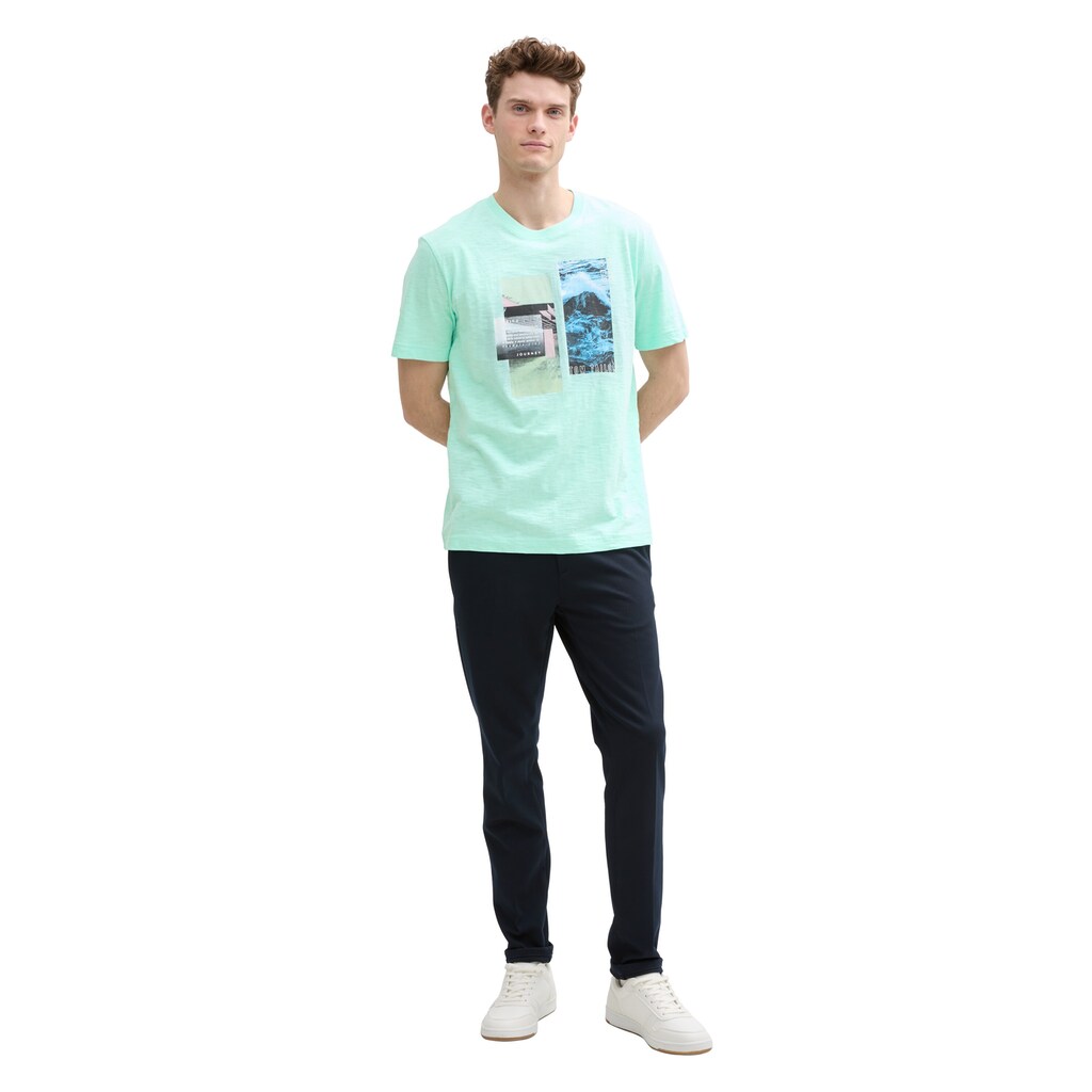 TOM TAILOR T-Shirt Mit Front Print ▷ Kaufen