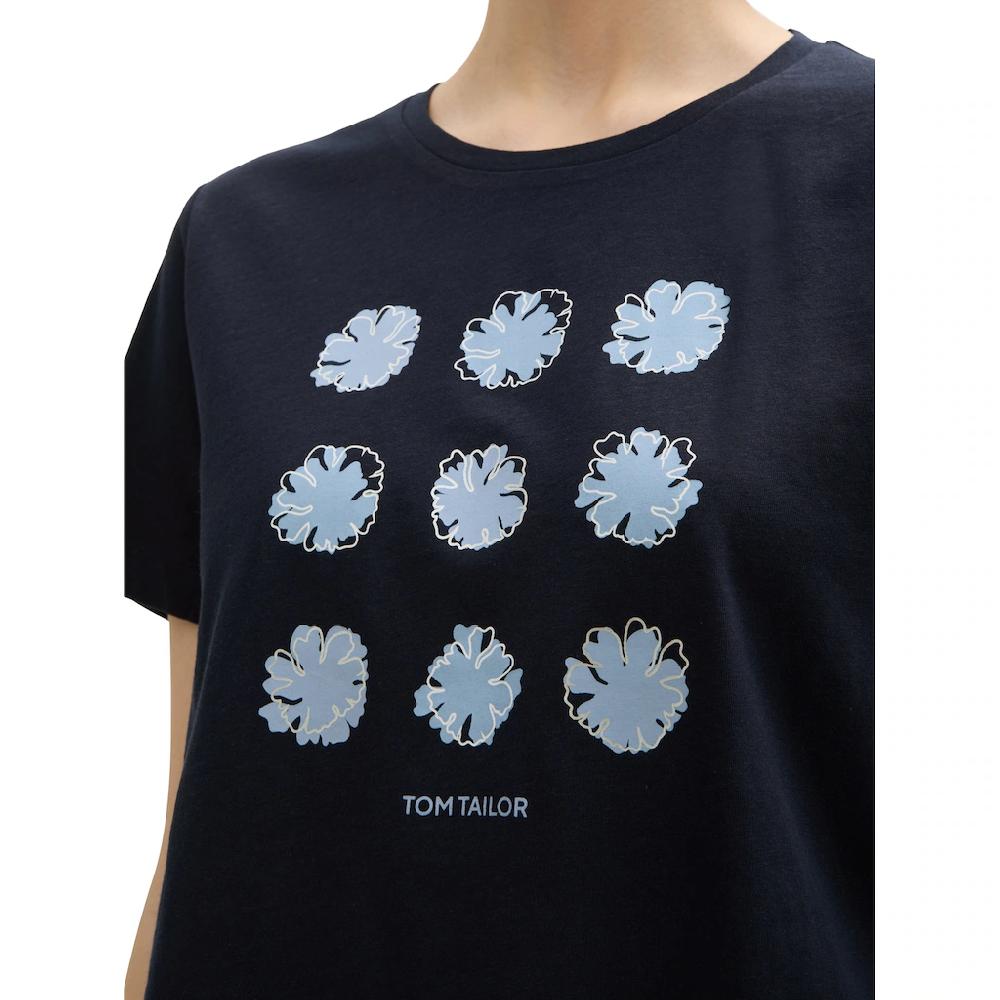 TOM TAILOR T-Shirt Mit Frontprint