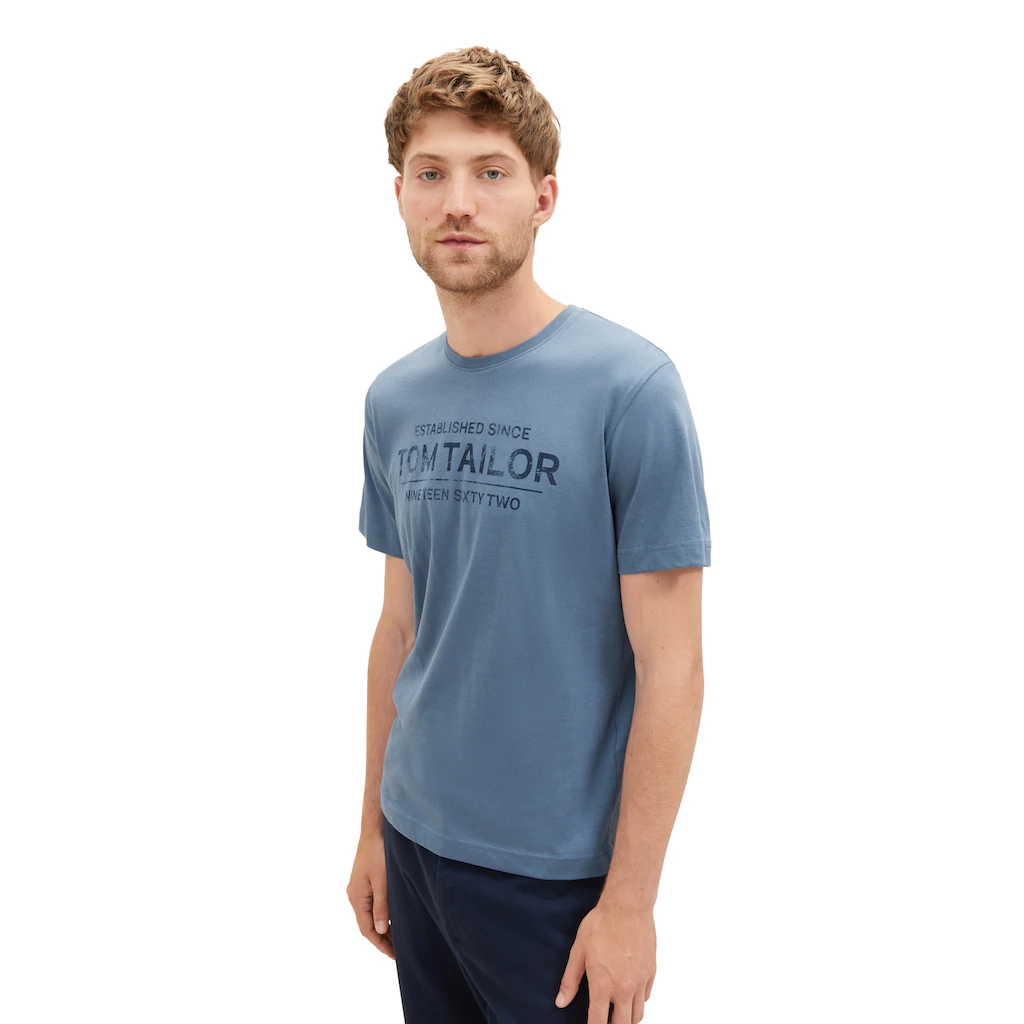 TOM TAILOR T-Shirt Mit Frontprint ▷ Bestellen