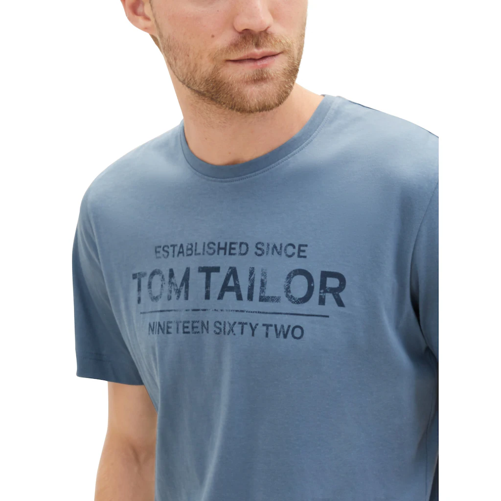 TOM TAILOR T-Shirt Mit Frontprint ▷ Bestellen