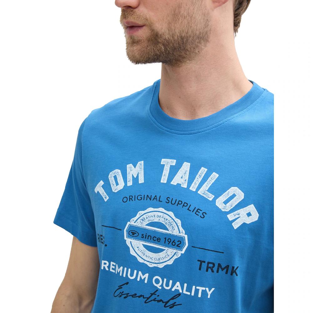 TOM TAILOR T-Shirt Mit Großem Logofrontprint ▷ Kaufen