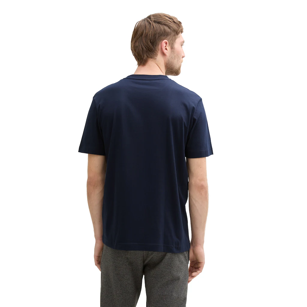 TOM TAILOR T-Shirt (Packung 2 Tlg.) Mit Logo Print