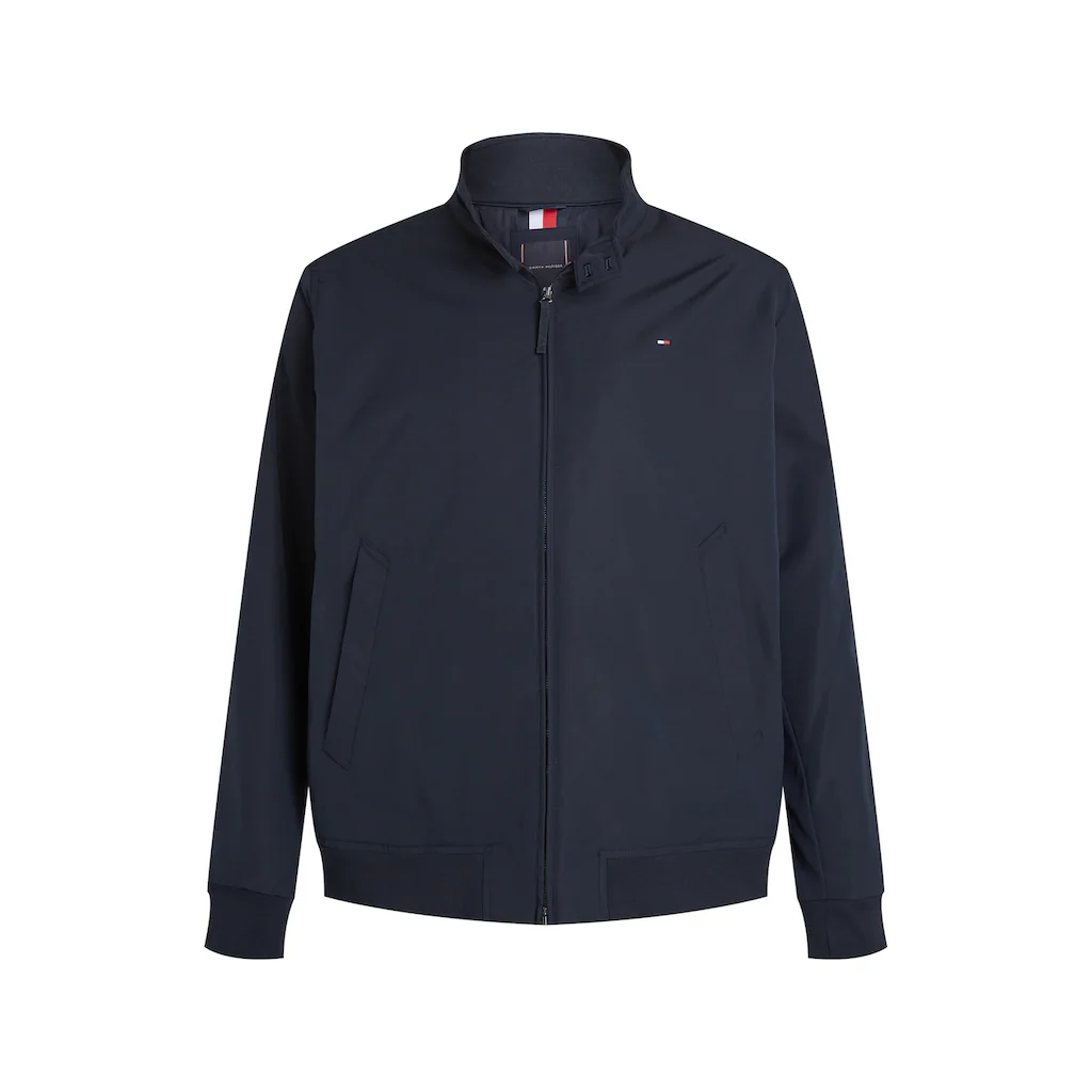 Tommy Hilfiger Big & Tall Allwetterjacke »BT-HARRINGTON JACKET-B« In Großen Größen Logostickerei ▷ Bestellen