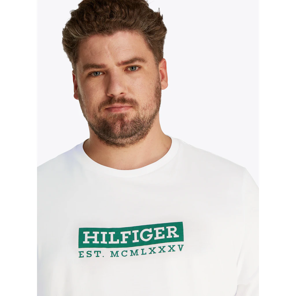 Tommy Hilfiger Big & Tall Kurzarmshirt »BT-COLOUR TO COLOR GRAPHIC TEE-B« Große Größen ▷ Kaufen