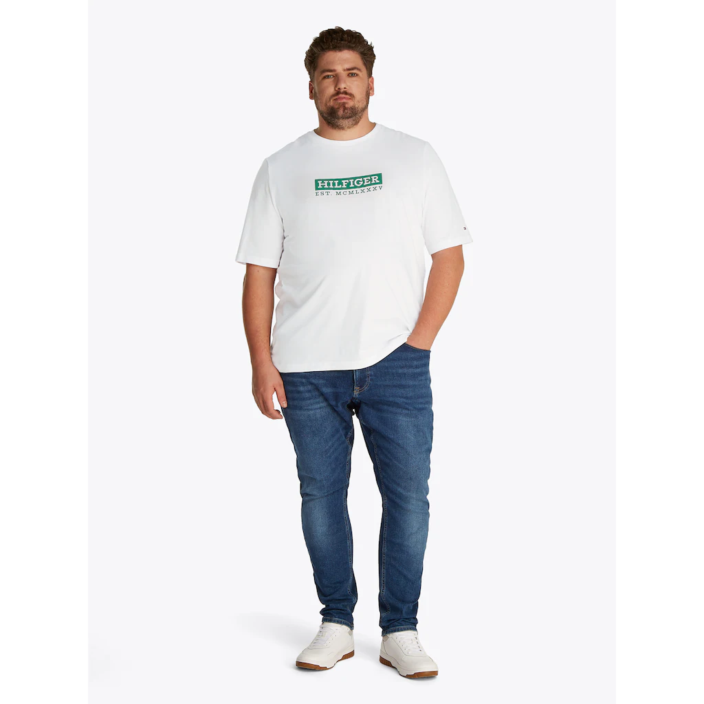 Tommy Hilfiger Big & Tall Kurzarmshirt »BT-COLOUR TO COLOR GRAPHIC TEE-B« Große Größen ▷ Kaufen