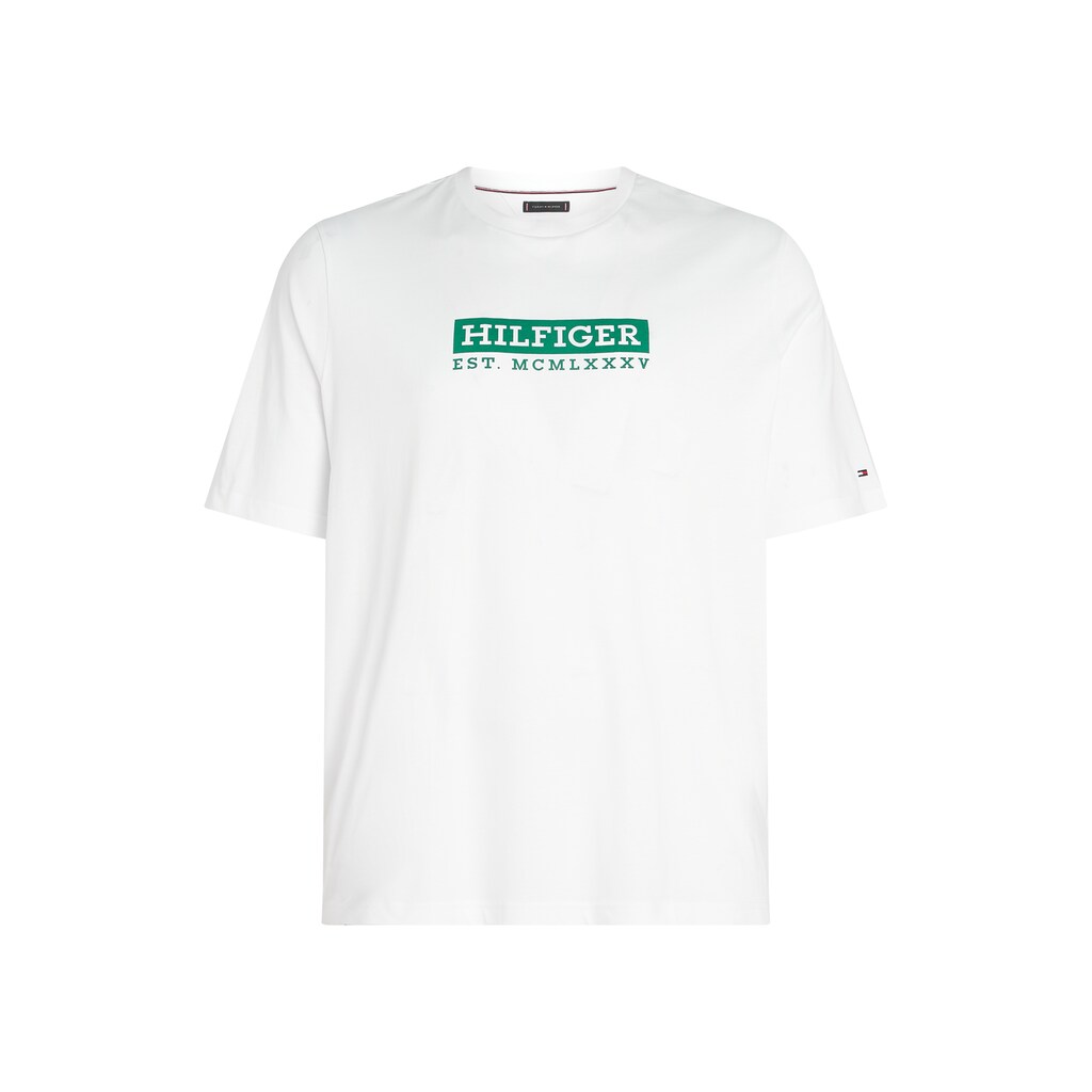 Tommy Hilfiger Big & Tall Kurzarmshirt »BT-COLOUR TO COLOR GRAPHIC TEE-B« Große Größen ▷ Kaufen