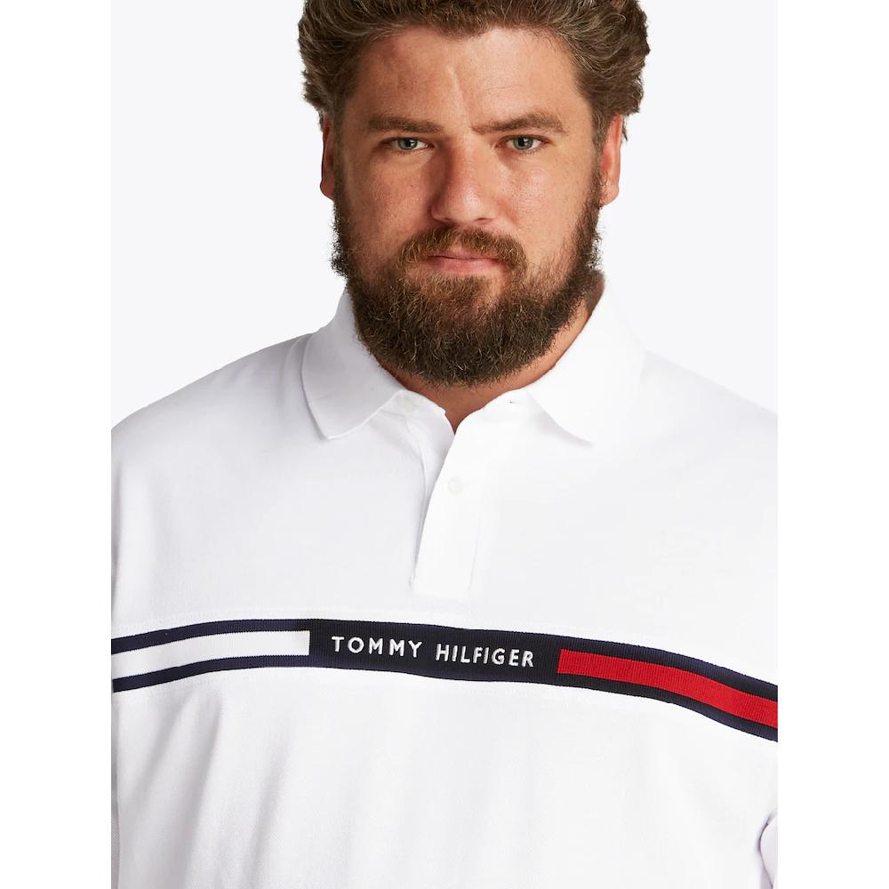 Tommy Hilfiger Big & Tall Poloshirt »BT-HILFIGER CHEST INSERT REG -B« In Großen Größen Logostickerei ▷ Kaufen