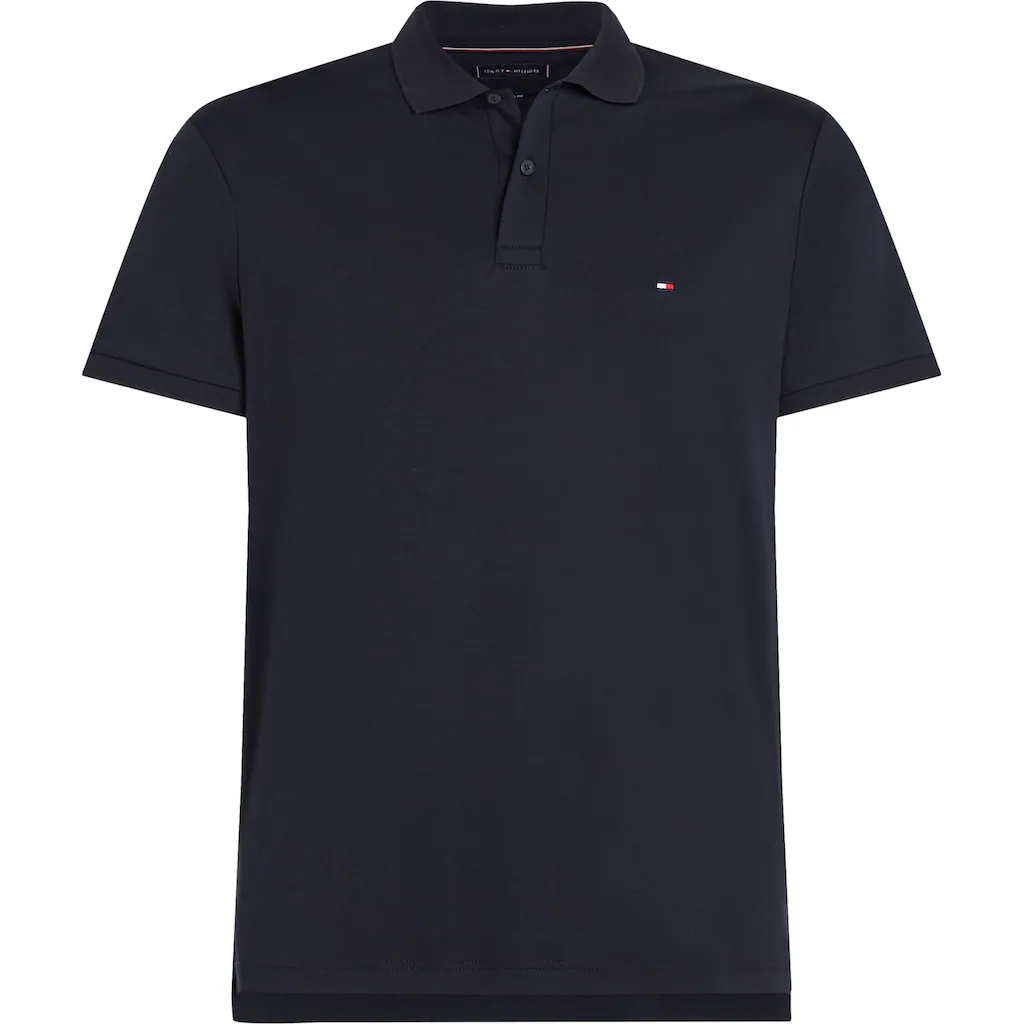 Tommy Hilfiger Big & Tall Poloshirt »BT-LIQUID COTTON ESSENTIAL POL-B« In Großen Größen Logostickerei ▷ Kaufen