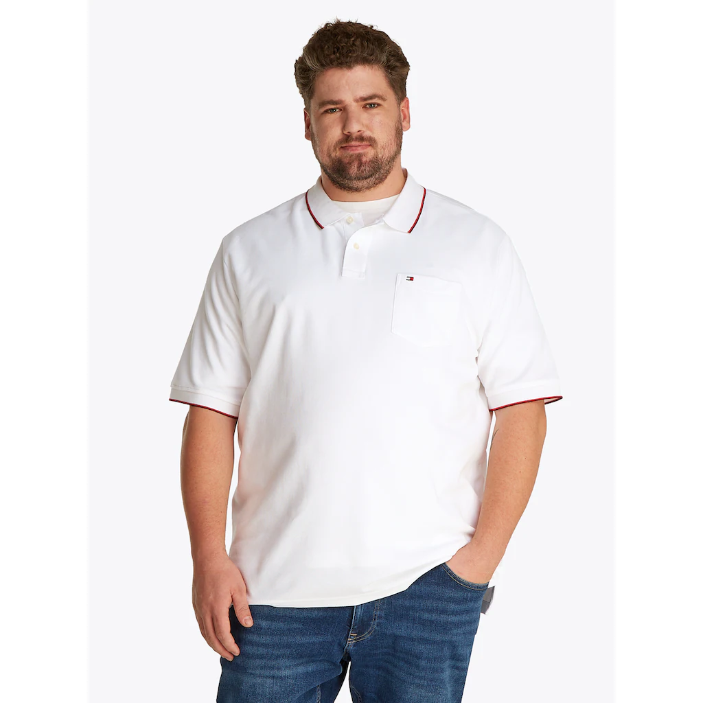 Tommy Hilfiger Big & Tall Poloshirt »BT-POCKET CLASSIC FIT POLO-B« Große Größen ▷ für