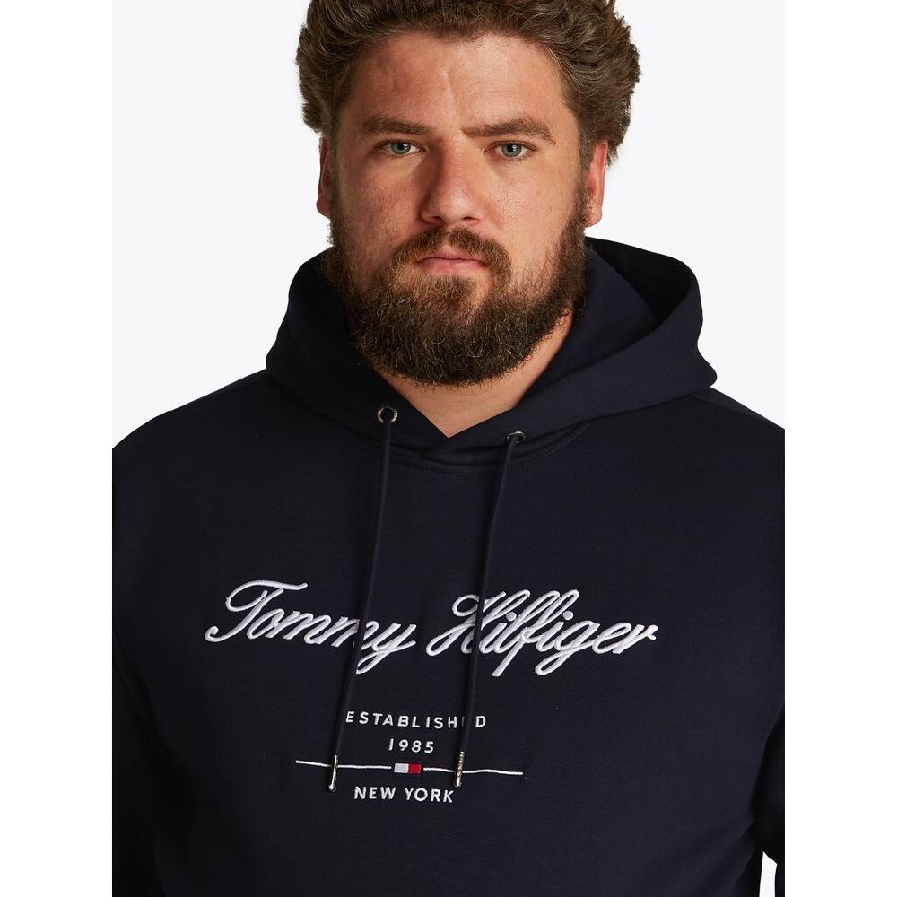 Tommy Hilfiger Big & Tall Sweatshirt »BT-SCRIPT LOGO HOODY-B« In Großen Größen Logostickerei ▷ Bestellen
