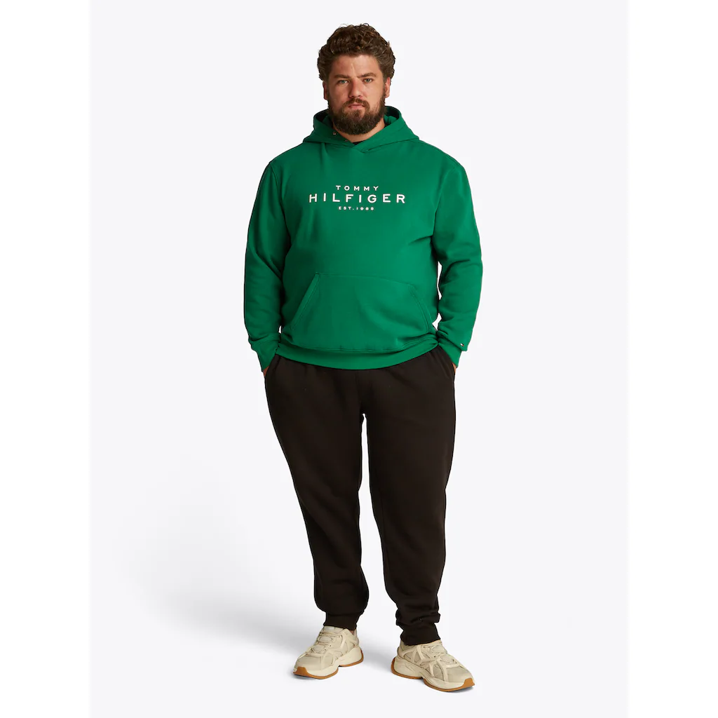 Tommy Hilfiger Big & Tall Sweatshirt »BT-TOMMY HILFIGER HOODY-B« In Großen Größen Logostickerei ▷ Kaufen