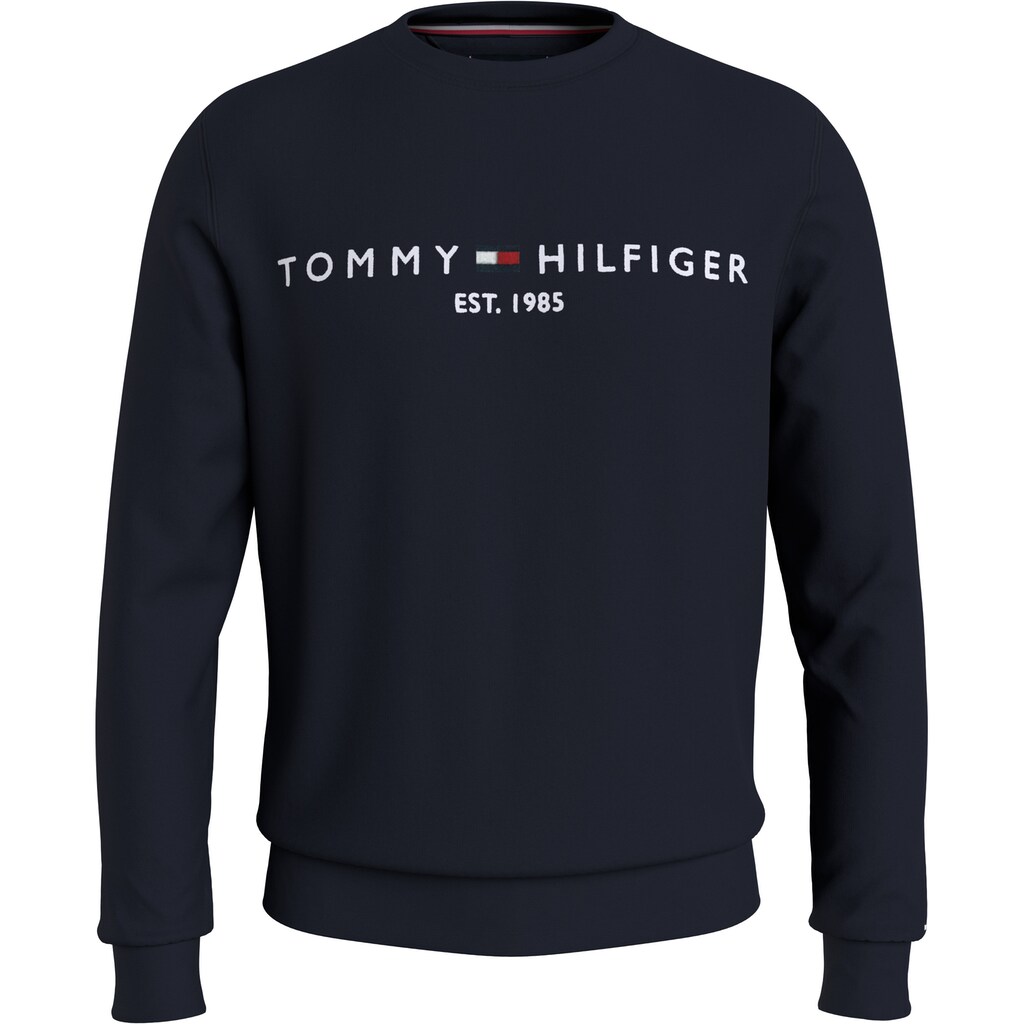 Tommy Hilfiger Big & Tall Sweatshirt »BT-TOMMY LOGO SWEATSHIRT-B« In Großen Größen Mit Logodruck ▷ Bestellen