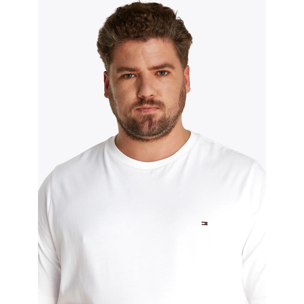 Tommy Hilfiger Big & Tall T-Shirt »BT-ESSENTIAL REG FIT SOLID TEE-B« Große Größen ▷ Kaufen
