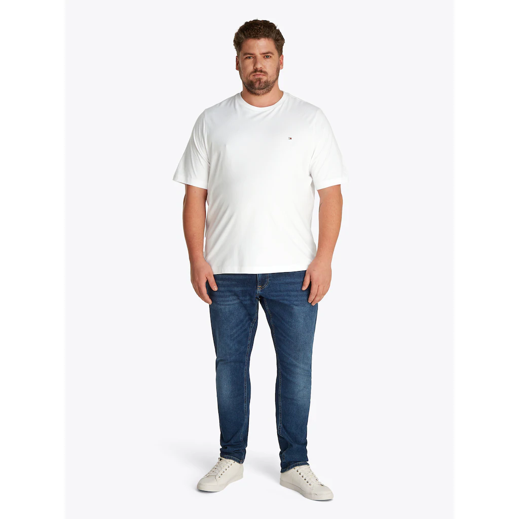 Tommy Hilfiger Big & Tall T-Shirt »BT-ESSENTIAL REG FIT SOLID TEE-B« Große Größen ▷ Kaufen