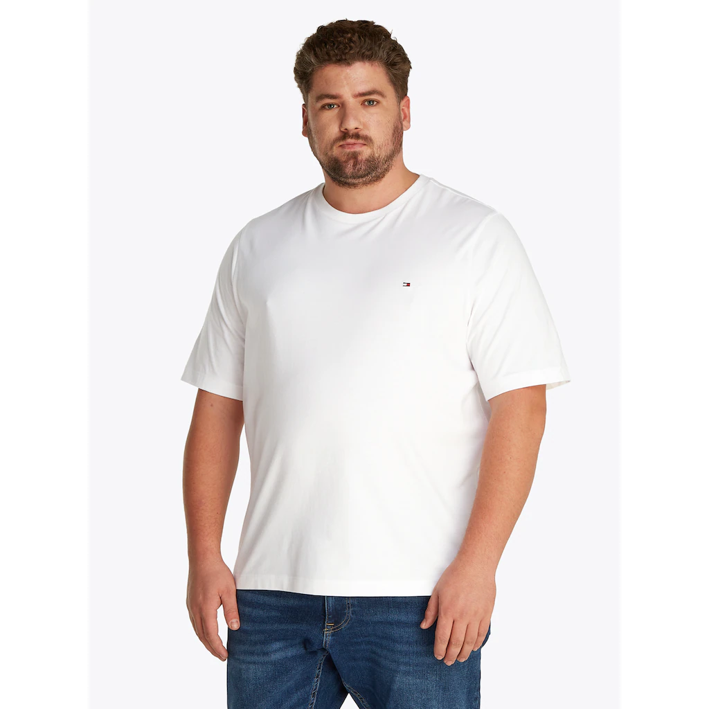 Tommy Hilfiger Big & Tall T-Shirt »BT-ESSENTIAL REG FIT SOLID TEE-B« Große Größen ▷ kaufen