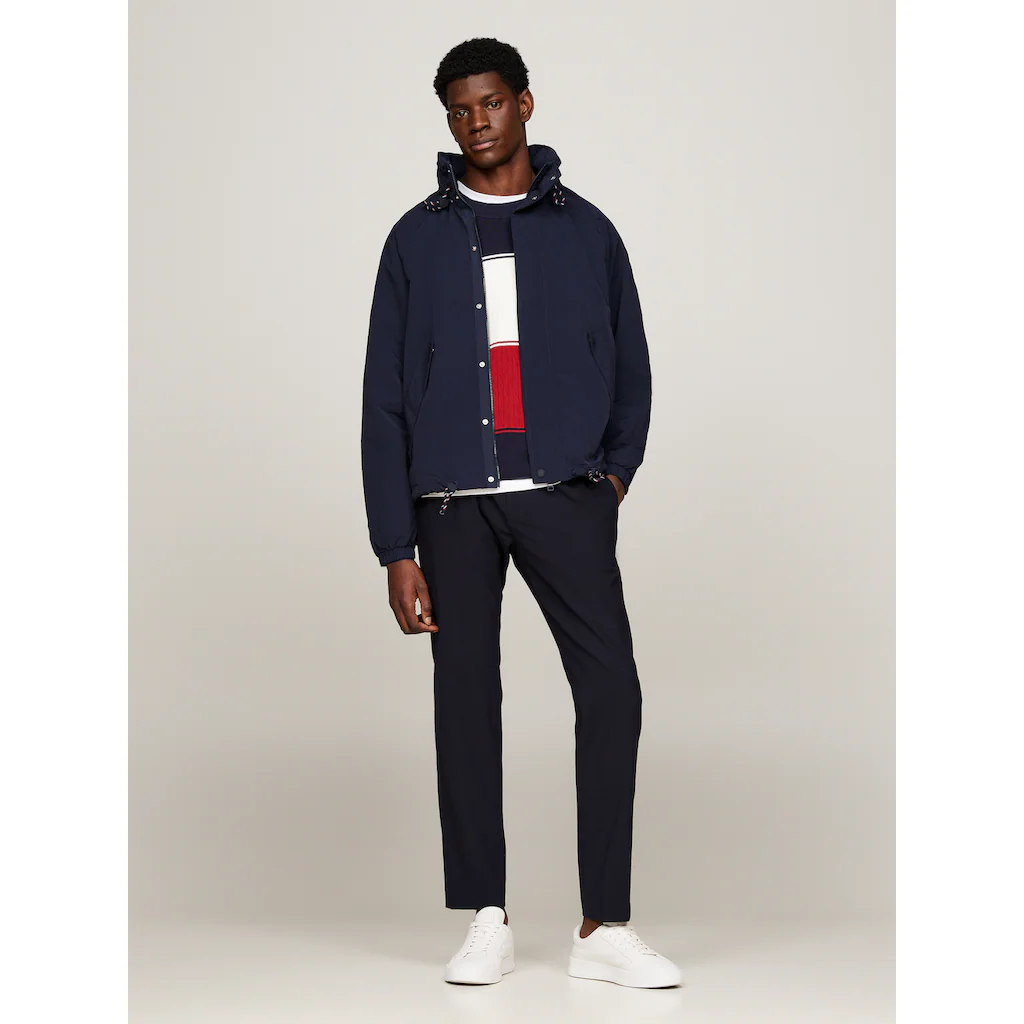 Tommy Hilfiger Blouson »REGATTA JACKET« Mit Kapuze Wasserabweisend Hochgeschlossen Mit Verstaubarer Kapuze ▷ Für