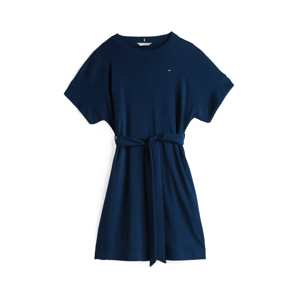 Tommy Hilfiger Blusenkleid »MODERN CODY DRESS« Mit Logostickerei