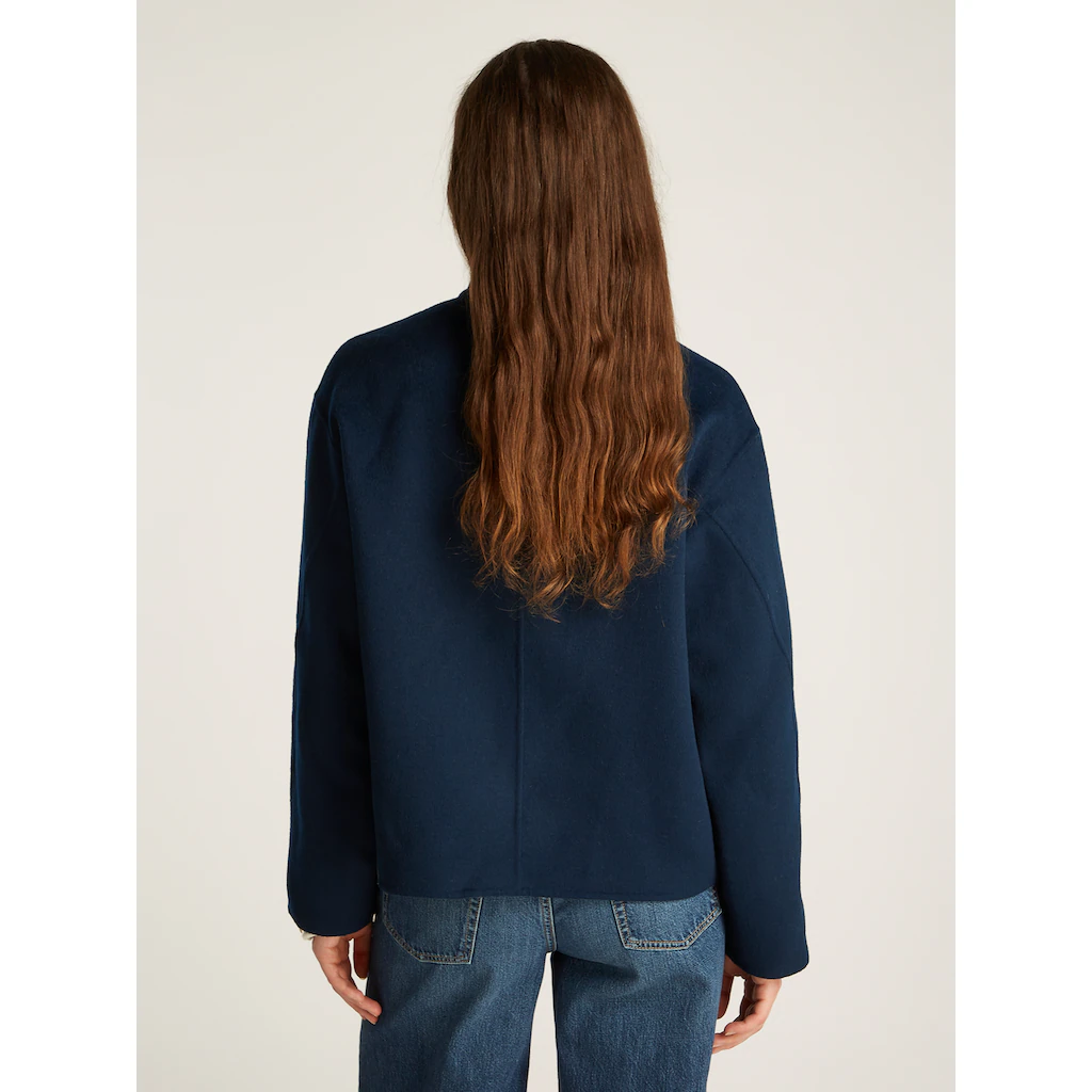 Tommy Hilfiger Bomberjacke »DF WOOL BOMBER JACKET« Mit Wollanteil