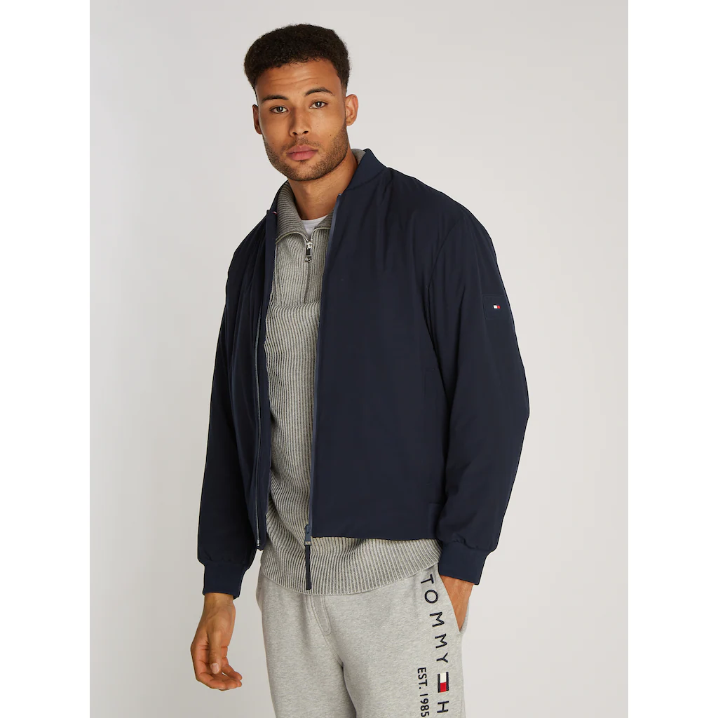 Tommy Hilfiger Bomberjacke »TECH BOMBER« mit wasserabweisendem Reißverschluss ▷ kaufen