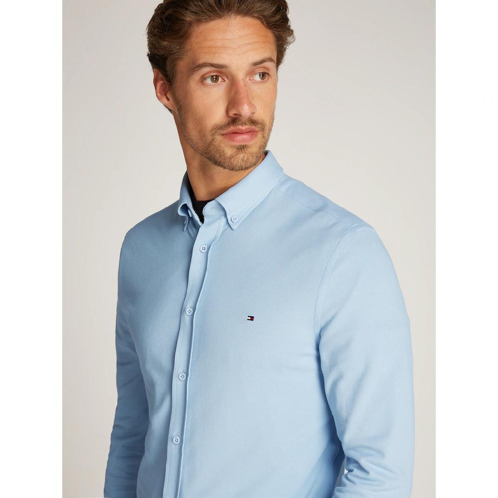 Tommy Hilfiger Businesshemd »PERFORMANCE OXF PIQUE SF SHIRT« Mit Logostickerei ▷ Bestellen