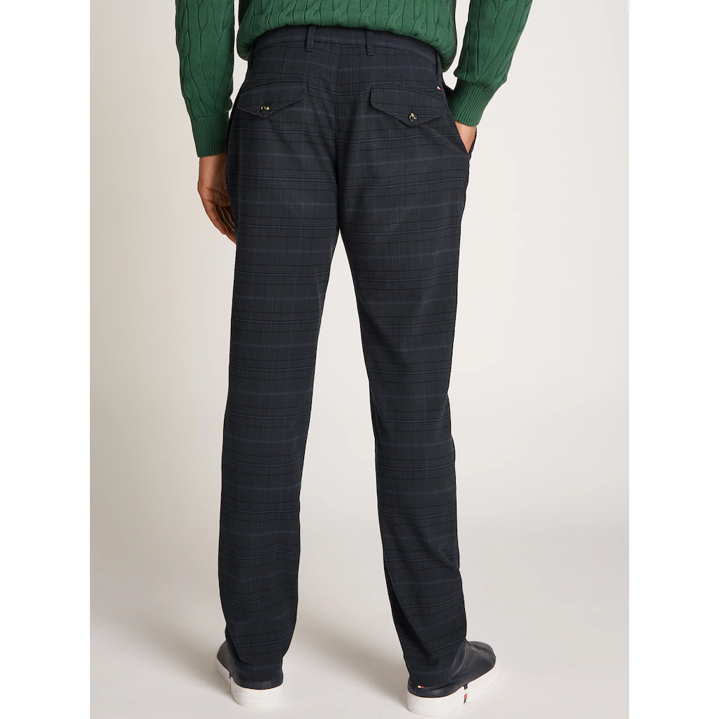 Tommy Hilfiger Chinohose »DENTON 1 PLT POW CHECK« Mit Karomuster ▷ Kaufen